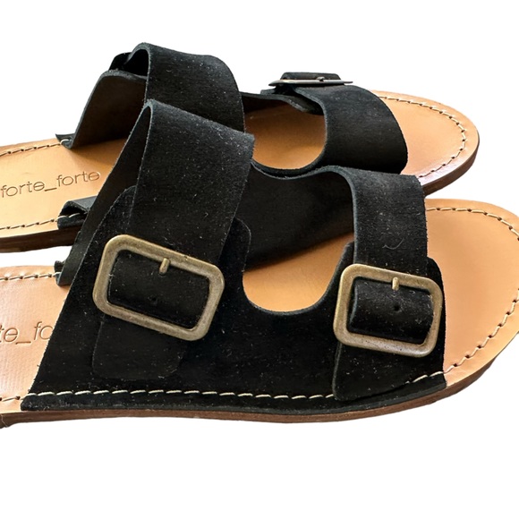 EUC - Forte Forte Buckled Open Toe Sandals - Picture 3 of 7